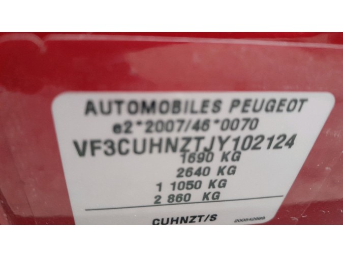 SOP.I.PARTE FRONTAL PEUGEOT 2008 THP 2018