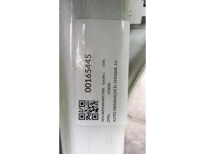 SOPORTE PEDALES CPL. OPEL CORSA 2016