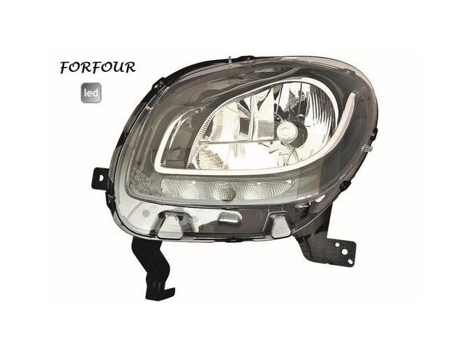 FARO PRINCIPAL DERECHO SMART FORTWO / FORFOUR (14-). 11900112