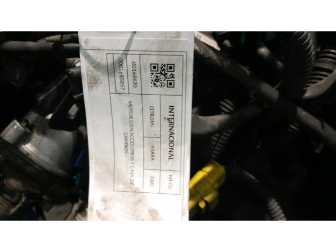 MOTOR ARRANQUE CITROEN XSARA 2002