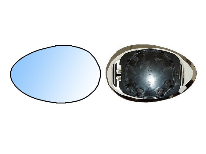 CRISTAL+BASE RETROVISOR DERECHO Alfa 159 (05-11). 31114022