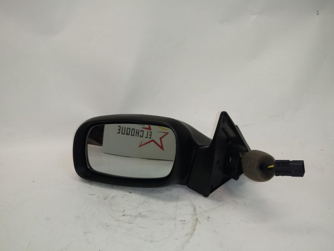 RETROVISOR IZQUIERDO OPEL ASTRA NEGRO SIN PINTAR 1997
