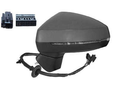 RETROVISOR ESPEJO COMPLETO DERECHO Audi A3 (12-). 27025302