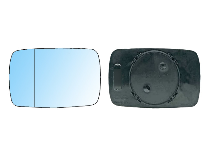 CRISTAL+BASE RETROVISOR IZQUIERDO BMW S3 E30 (83-91). 31200431
