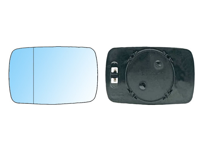 CRISTAL+BASE RETROVISOR IZQUIERDO BMW S3 E46 4Ptas. (98-05). 31200541