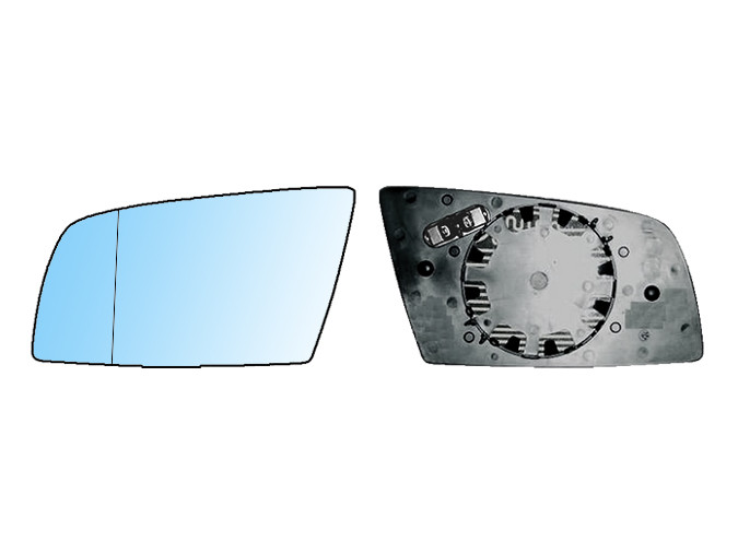 CRISTAL+BASE RETROVISOR IZQUIERDO BMW S6 E63 / E64 (04-10). 31205141