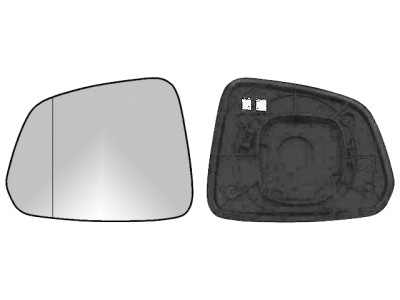 CRISTAL+BASE RETROVISOR DERECHO Chevrolet Captiva (08-). 31535622