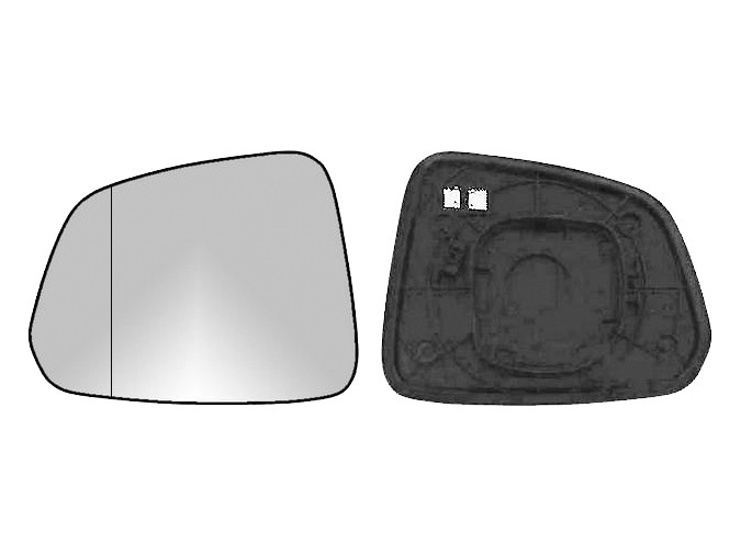 CRISTAL+BASE RETROVISOR DERECHO Chevrolet Captiva (08-). 31535622