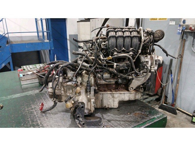 MOTOR CON ACCESORIOS Y CAJA DE CAMBIOS CHEVROLET KALOS 2007