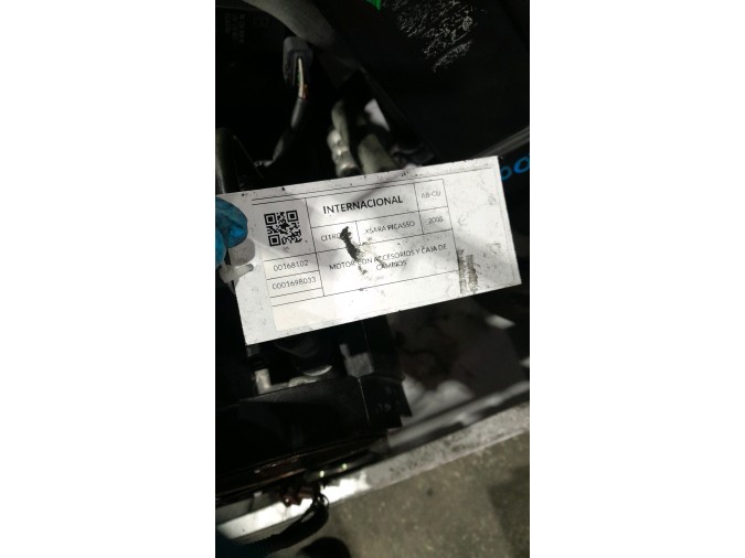 MOTOR CON ACCESORIOS Y CAJA DE CAMBIOS CITROEN XSARA PICASSO 2005