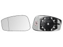 CRISTAL+BASE RETROVISOR IZQUIERDO Fiat Idea (03-08). 31307241