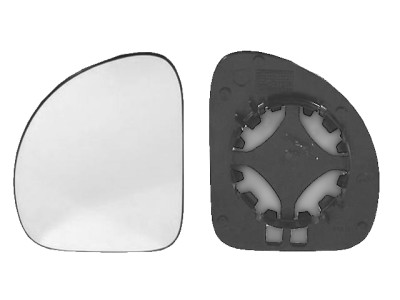 CRISTAL+BASE RETROVISOR IZQUIERDO Fiat Multipla (99-10). 35307511