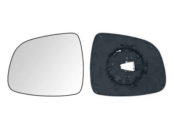 CRISTAL+BASE RETROVISOR IZQUIERDO Fiat Sedici (06-12). 31886011