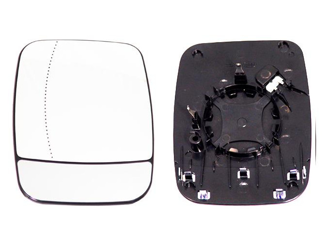 CRISTAL+BASE RETROVISOR IZQUIERDO Fiat Talento (16-). 31538601