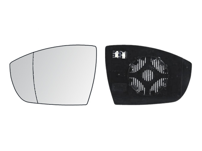 CRISTAL+BASE RETROVISOR DERECHO Ford C-Max II (10-). 31317122