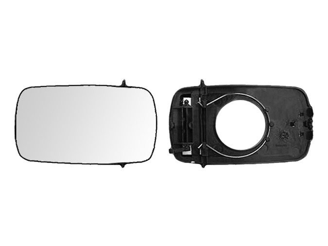 CRISTAL+BASE RETROVISOR IZQUIERDO Ford Fiesta (89-94). 31310311