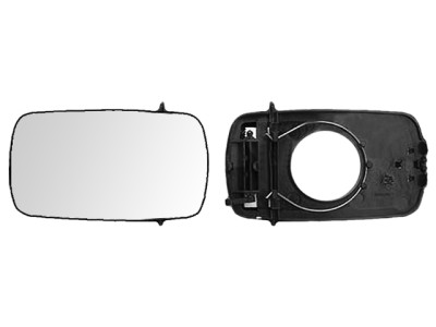 CRISTAL+BASE RETROVISOR DERECHO Ford Fiesta (89-94). 31310312