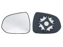 CRISTAL+BASE RETROVISOR IZQUIERDO Honda Jazz (02-04). 31373151