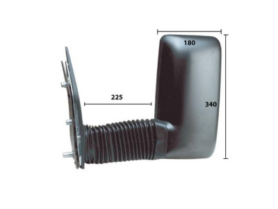 RETROVISOR ESPEJO COMPLETO DERECHO Iveco Daily (00-06). 21132202