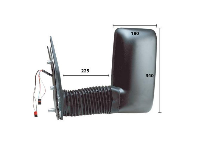 RETROVISOR ESPEJO COMPLETO IZQUIERDO Iveco Daily (00-06). 27135701