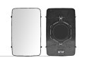 CRISTAL+BASE RETROVISOR Iveco Daily (00-06). 35421129