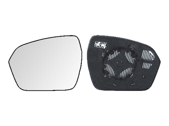 CRISTAL+BASE RETROVISOR DERECHO Range Rover Evoque (11-16). 31171302