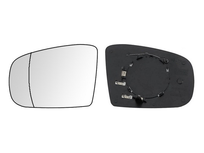 CRISTAL+BASE RETROVISOR DERECHO MB W163 M (01-05). 31504046