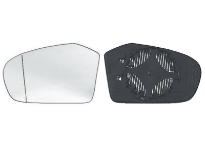 CRISTAL+BASE RETROVISOR IZQUIERDO MB W169 A (04-09). 31503141