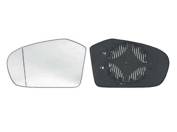 CRISTAL+BASE RETROVISOR DERECHO MB W169 A (04-09). 31503142