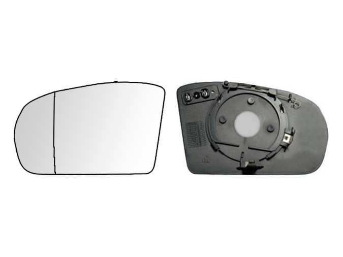CRISTAL+BASE RETROVISOR DERECHO MB W203 C (00-04). 31502142