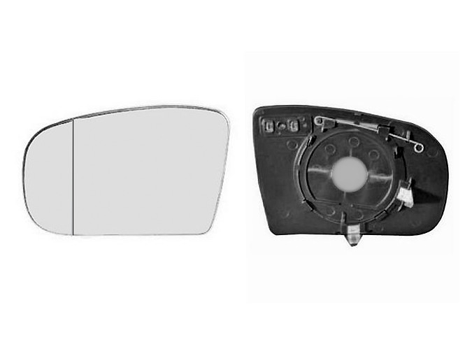 CRISTAL+BASE RETROVISOR DERECHO MB W210 E (00-02). 31502642