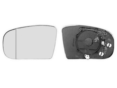 CRISTAL+BASE RETROVISOR IZQUIERDO MB W210 E (00-02). 31202201