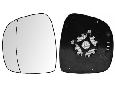 CRISTAL+BASE RETROVISOR DERECHO MB Vito (03-11). 31508642