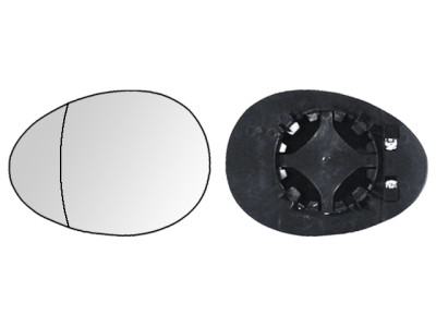 CRISTAL+BASE RETROVISOR DERECHO Mini R56 / Cabrio R57 / Clubman R55 (06-11). 31375004