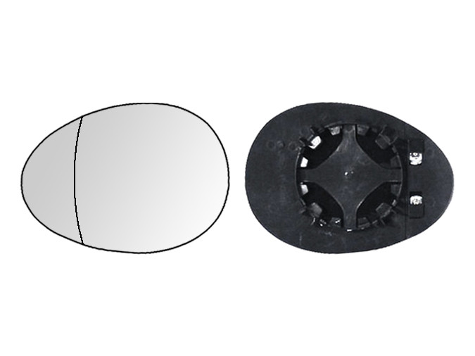 CRISTAL+BASE RETROVISOR DERECHO Mini R56 / Cabrio R57 / Clubman R55 (06-11). 31375004