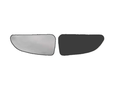 CRISTAL+BASE RETROVISOR IZQUIERDO Nissan Interstar (03-10). 37809111