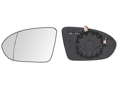 CRISTAL+BASE RETROVISOR IZQUIERDO Opel Astra K (15-). 31235001