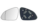 CRISTAL+BASE RETROVISOR DERECHO Opel Insignia (08-16). 31539022
