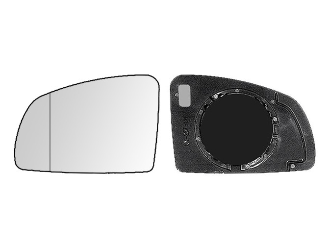 CRISTAL+BASE RETROVISOR DERECHO Opel Meriva (03-10). 31537512