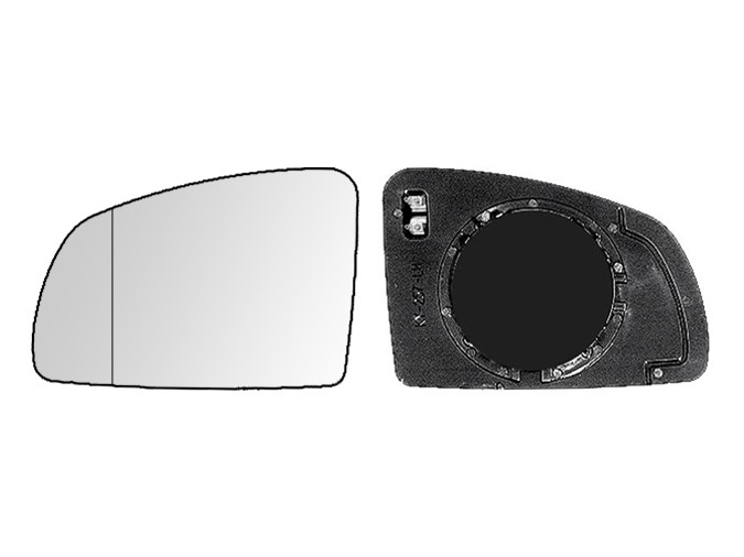 CRISTAL+BASE RETROVISOR DERECHO Opel Meriva (03-10). 31537522