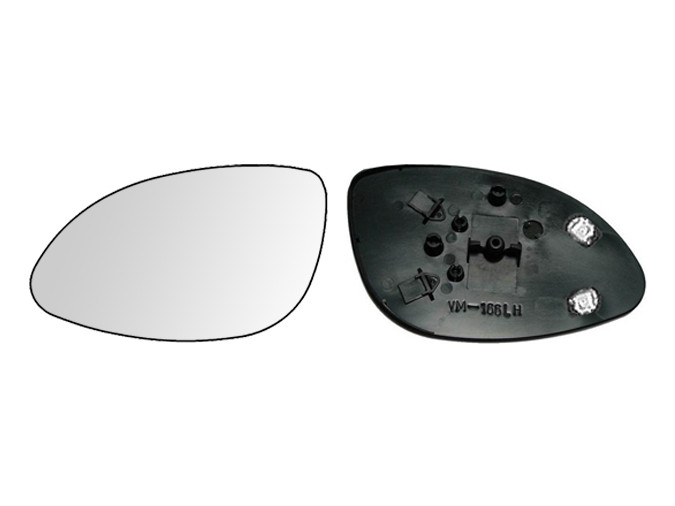 CRISTAL+BASE RETROVISOR IZQUIERDO Opel Vectra B (95-02). 31532221