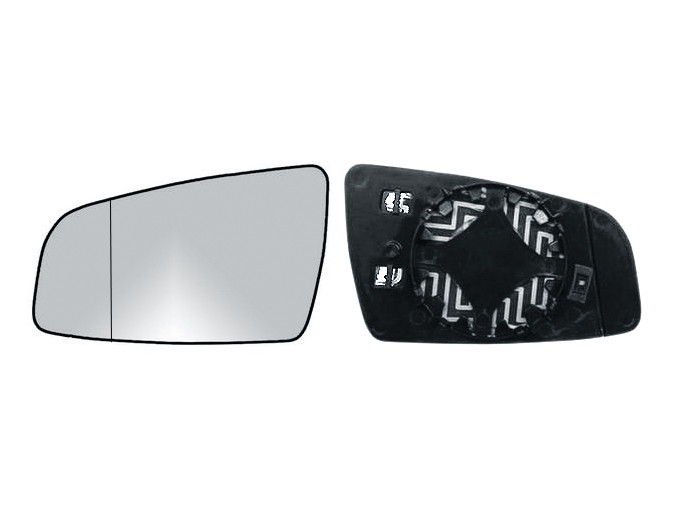CRISTAL+BASE RETROVISOR IZQUIERDO Opel Zafira (05-08). 31536641