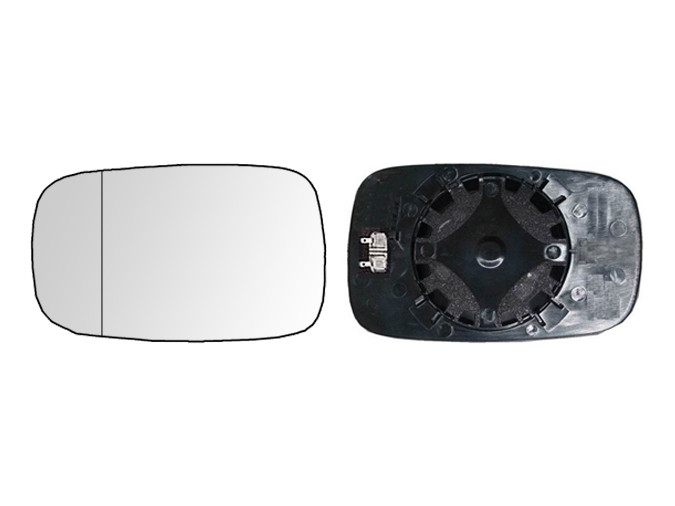 CRISTAL+BASE RETROVISOR Renault Clio V (05-09). 31804429