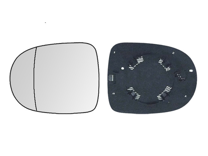 CRISTAL+BASE RETROVISOR IZQUIERDO Renault Clio VI (09-12). 31800531