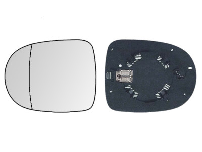 CRISTAL+BASE RETROVISOR IZQUIERDO Renault Clio VI (09-12). 31800541