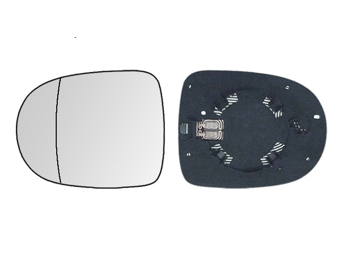 CRISTAL+BASE RETROVISOR IZQUIERDO Renault Clio VI (09-12). 31800541