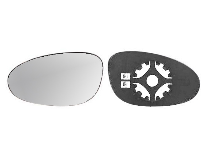CRISTAL+BASE RETROVISOR IZQUIERDO Renault Espace (98-02). 31807221