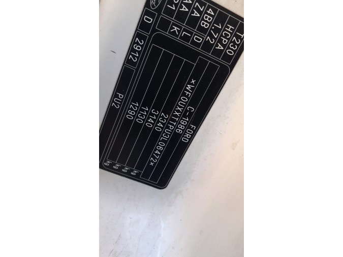 CERRADURA PUERTA TRASERA DERECHA FORD TRANSIT CONNECT 2003