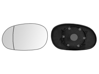 CRISTAL+BASE RETROVISOR DERECHO Renault Laguna (93-00). 31804512