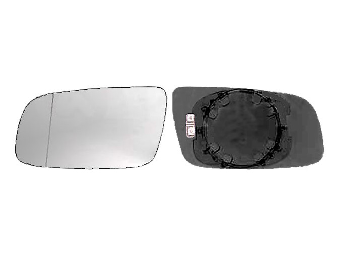 CRISTAL+BASE RETROVISOR IZQUIERDO Seat Alhambra (98-00). 31855041